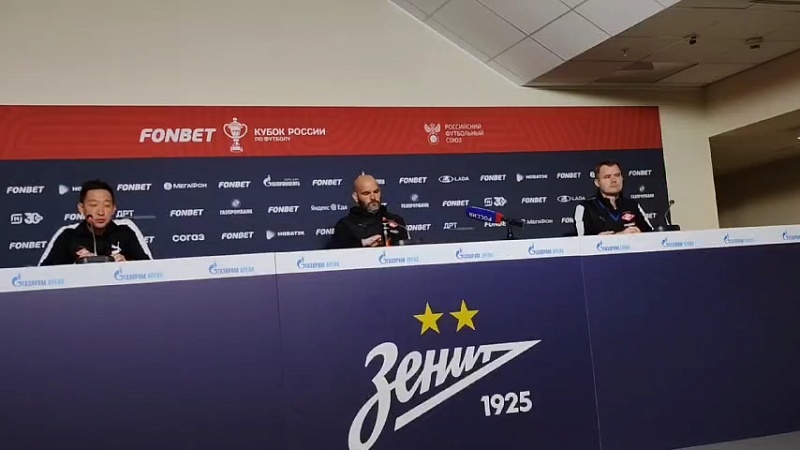 Пресс-конференция Владимира Слишковича после матча «Зенит» - «Спартак» 17 апреля 2024 года.