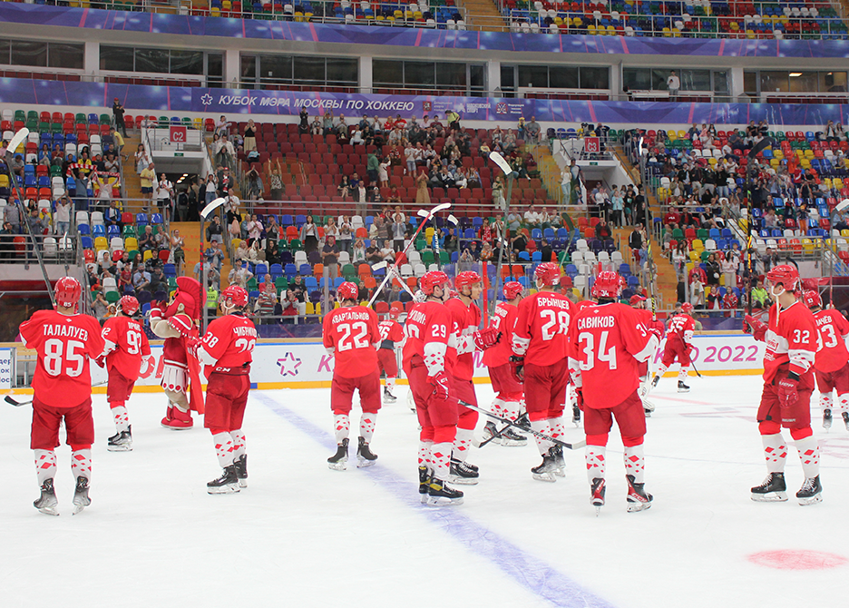 У «Спартака» бронза на Кубке Мэра Москвы 2022 по хоккею.